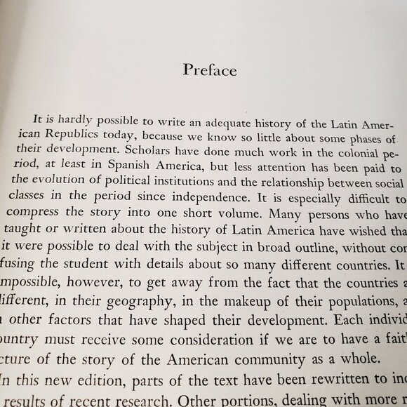 1950s The Latin American Republics A History by Dana Gardner Munro 2nd Edition - Picture 8 of 13